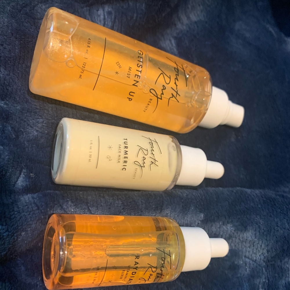 COLOURPOP VITAMIN C  and tumeric skin milk